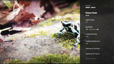 Hisense U65QF Calibration Settings 142