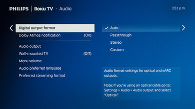 Philips 974 Series OLED Calibration Settings 134