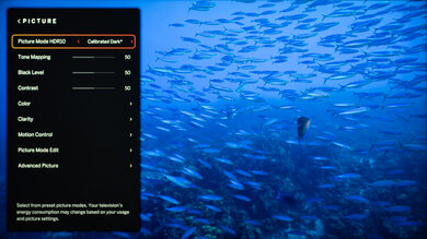 Vizio Mini LED Quantum 4K Calibration Settings 115
