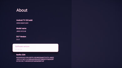 JMGO N1S 4K Calibration Settings 56