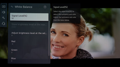 LG CineBeam S Calibration Settings 30