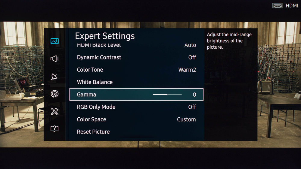 Samsung KU7000 Calibration Settings