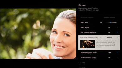 Sony BRAVIA 9 II Calibration Settings 4