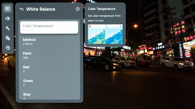 LG B6 OLED 2026 Calibration Settings 47