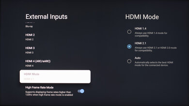 TCL QM9K Calibration Settings 104