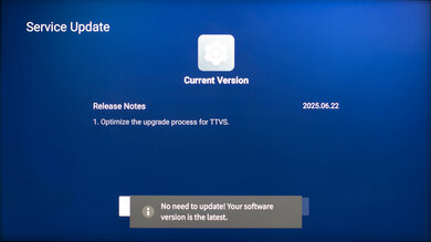 TCL QM9K Calibration Settings 129
