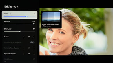 TCL Q77K Calibration Settings 2