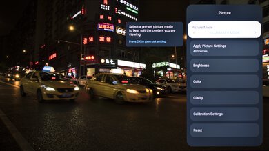 Hisense U7SG Calibration Settings 48