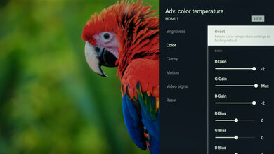 Sony BRAVIA 3 II Calibration Settings 65