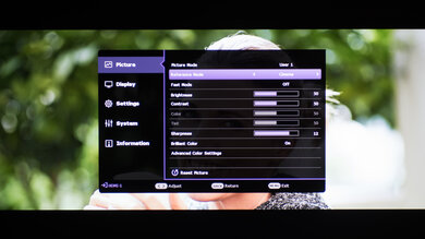 BenQ TH575 Calibration Settings 11