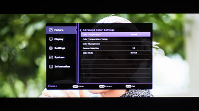 BenQ TH575 Calibration Settings 13