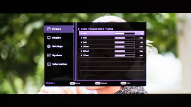 BenQ TH575 Calibration Settings 14