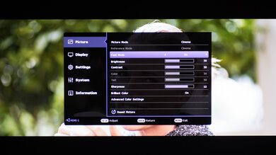 BenQ TH575 Calibration Settings 9