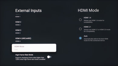 TCL 98QM8K Calibration Settings 129