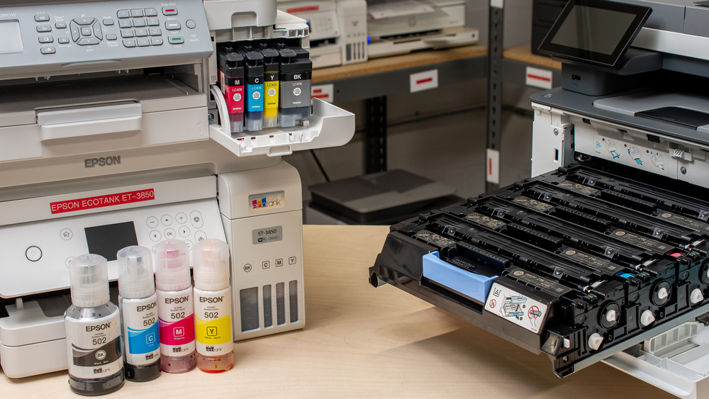 Inkjet vs. Laser Printers