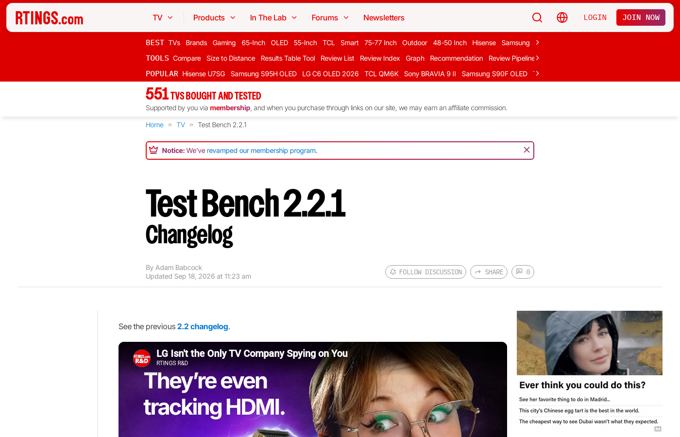 TV Test Bench 2.2.1