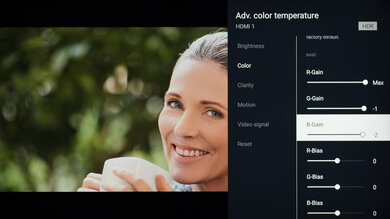 Sony BRAVIA 2 II Calibration Settings 162