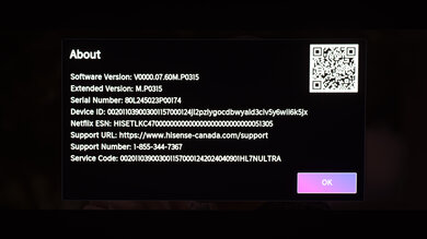 Hisense C2 Ultra Calibration Settings 54