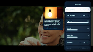 Hisense 100U8QG Calibration Settings 183