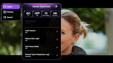 LG B5 OLED Calibration Settings 165