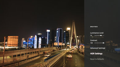 Panasonic Z95B OLED Calibration Settings 144