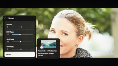 Samsung U8000F Calibration Settings 55