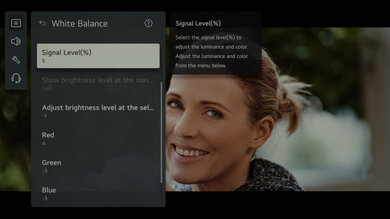 LG G5 OLED Calibration Settings 129