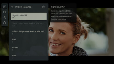 LG G5 OLED Calibration Settings 136