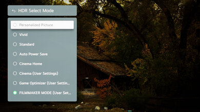 LG G5 OLED Calibration Settings 2