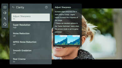 LG QNED85A Calibration Settings 47