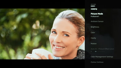 Panasonic Z8BA OLED Calibration Settings 110