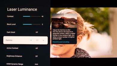 Hisense PT1 Calibration Settings 24