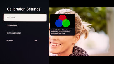 Hisense PT1 Calibration Settings 67