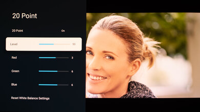 Hisense PT1 Calibration Settings 80