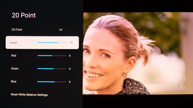 Hisense PT1 Calibration Settings 84