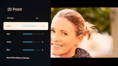Hisense PT1 Calibration Settings 85