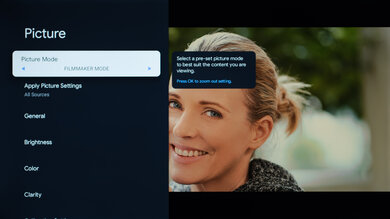 Hisense 98QD5QG Calibration Settings 145