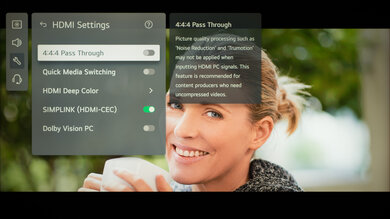 LG QNED92A Calibration Settings 82