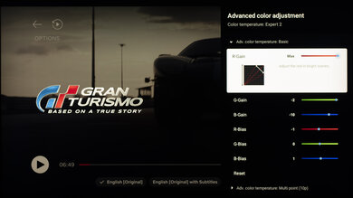 Sony BRAVIA 5 98 Calibration Settings 178