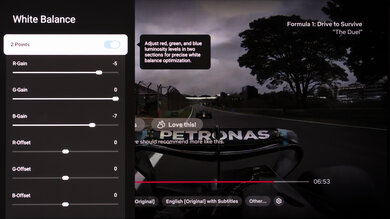 TCL X11L Calibration Settings 153
