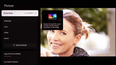 TCL X11L Calibration Settings 42