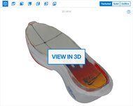 Nike Zoom Fly 6 3D Model Internal