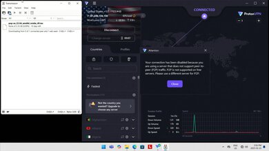 Proton VPN Free Torrent Test Picture