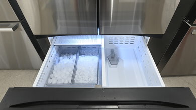 Samsung Bespoke RF30BB6200QL Ice Maker Location