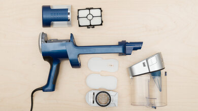 Shark Stratos UltraLight HZ3002 Dirt Compartment Picture