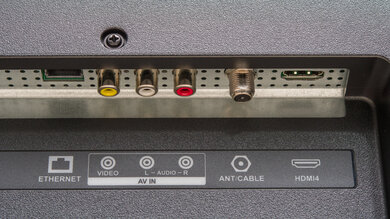 Insignia F50 QLED Rear Inputs Picture