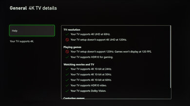 Hisense H6570G Xbox Series X Screenshot