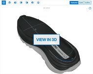 HOKA Gaviota 5 3D Model Internal