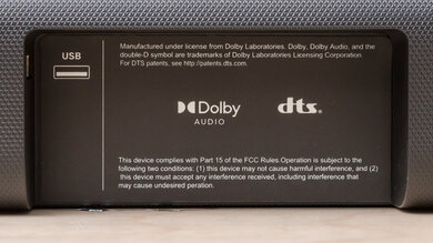 Vizio V Series V214x-K6 Physical inputs bar photo 2