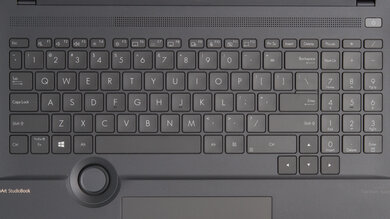 ASUS ProArt Studiobook Pro 16 OLED (2021) Keyboard Photo
